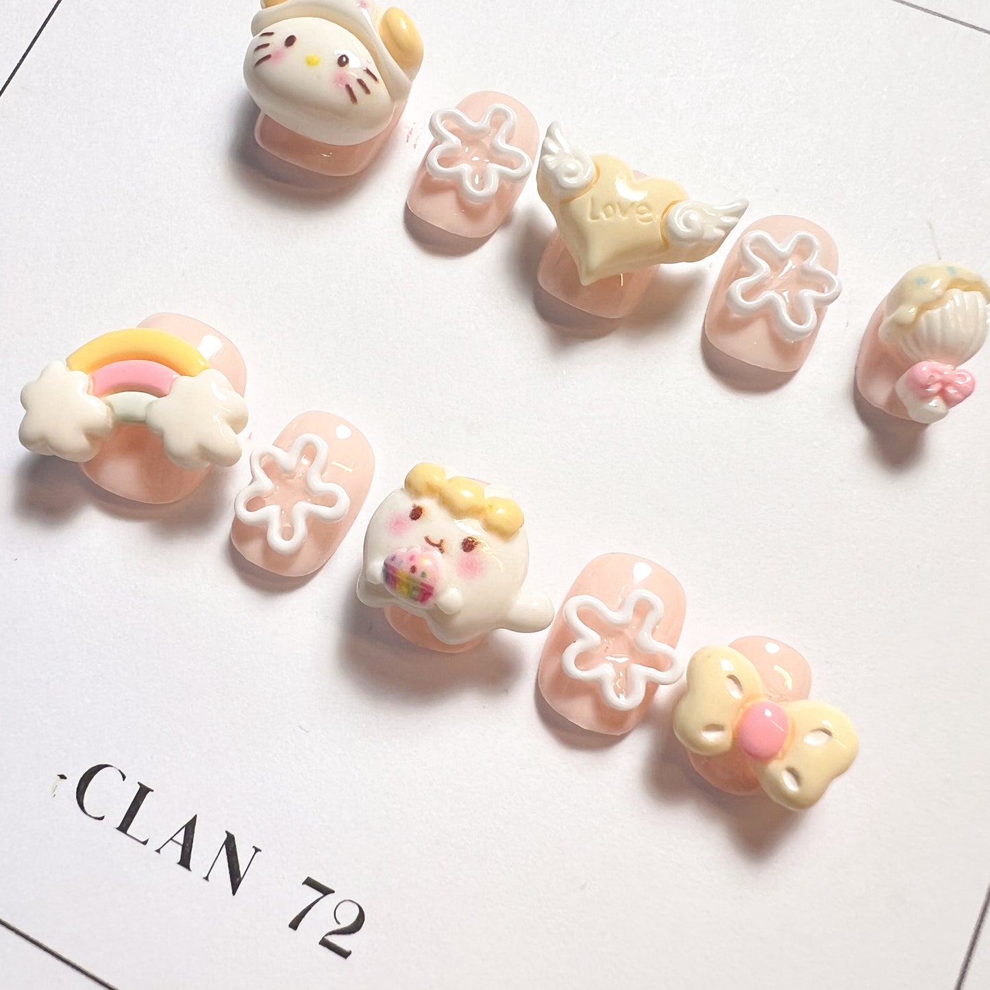 Butter Rainbow Neko