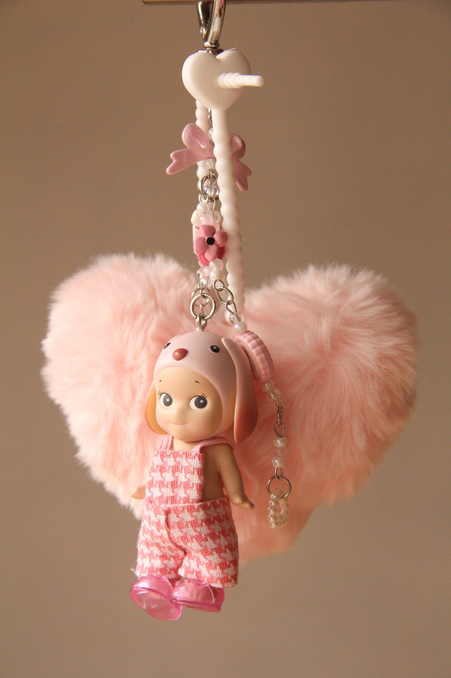 Valentines Exclusive: Sonny Angel Pink Lop Ear Rabbit Keychain