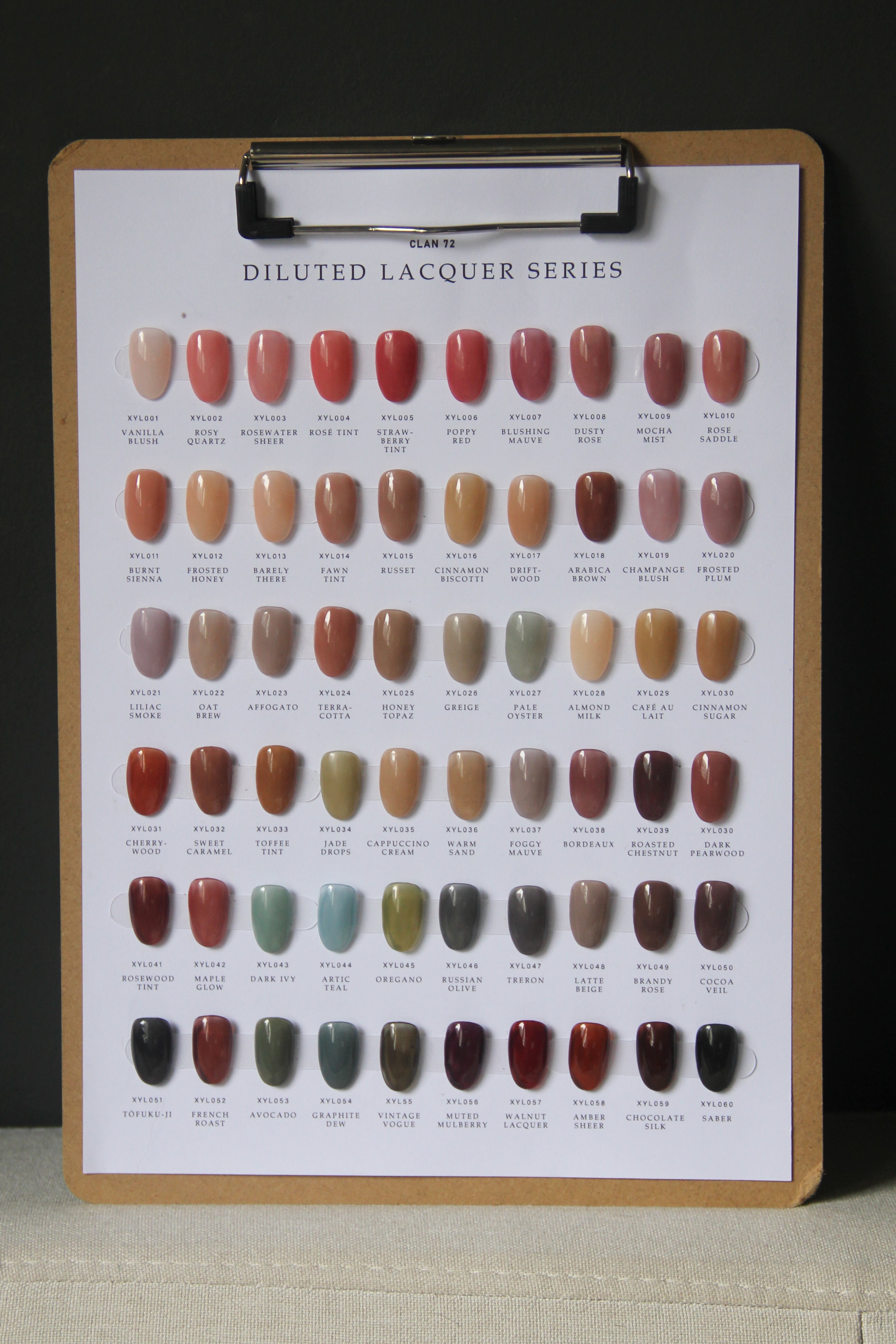 Diluted Lacquer Collection