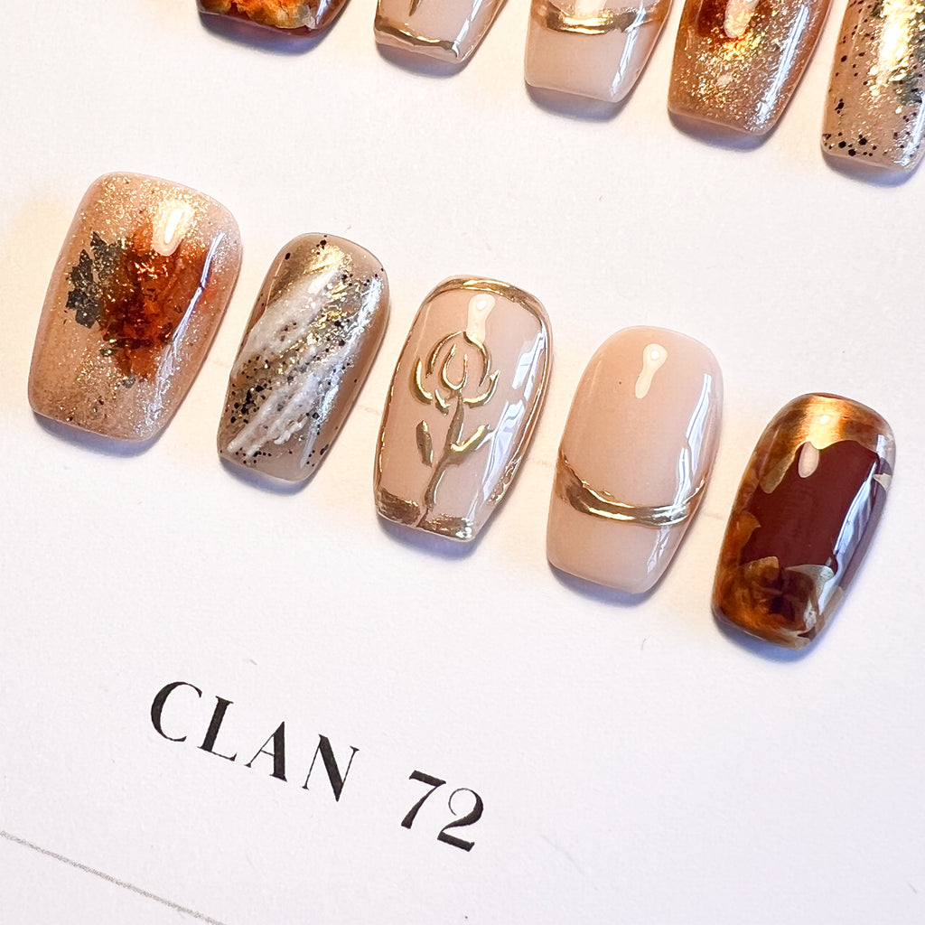 Gold Splatters
