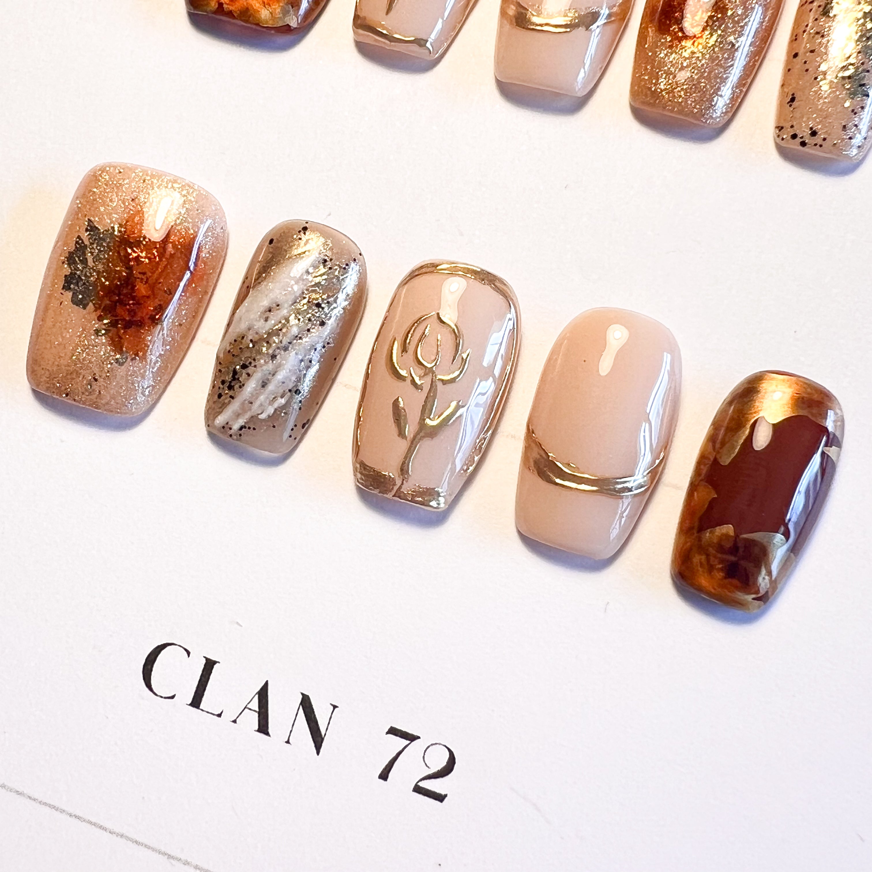 Gold Splatters