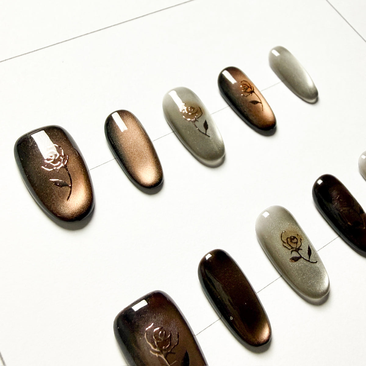 Lacquered Rose (Oval)