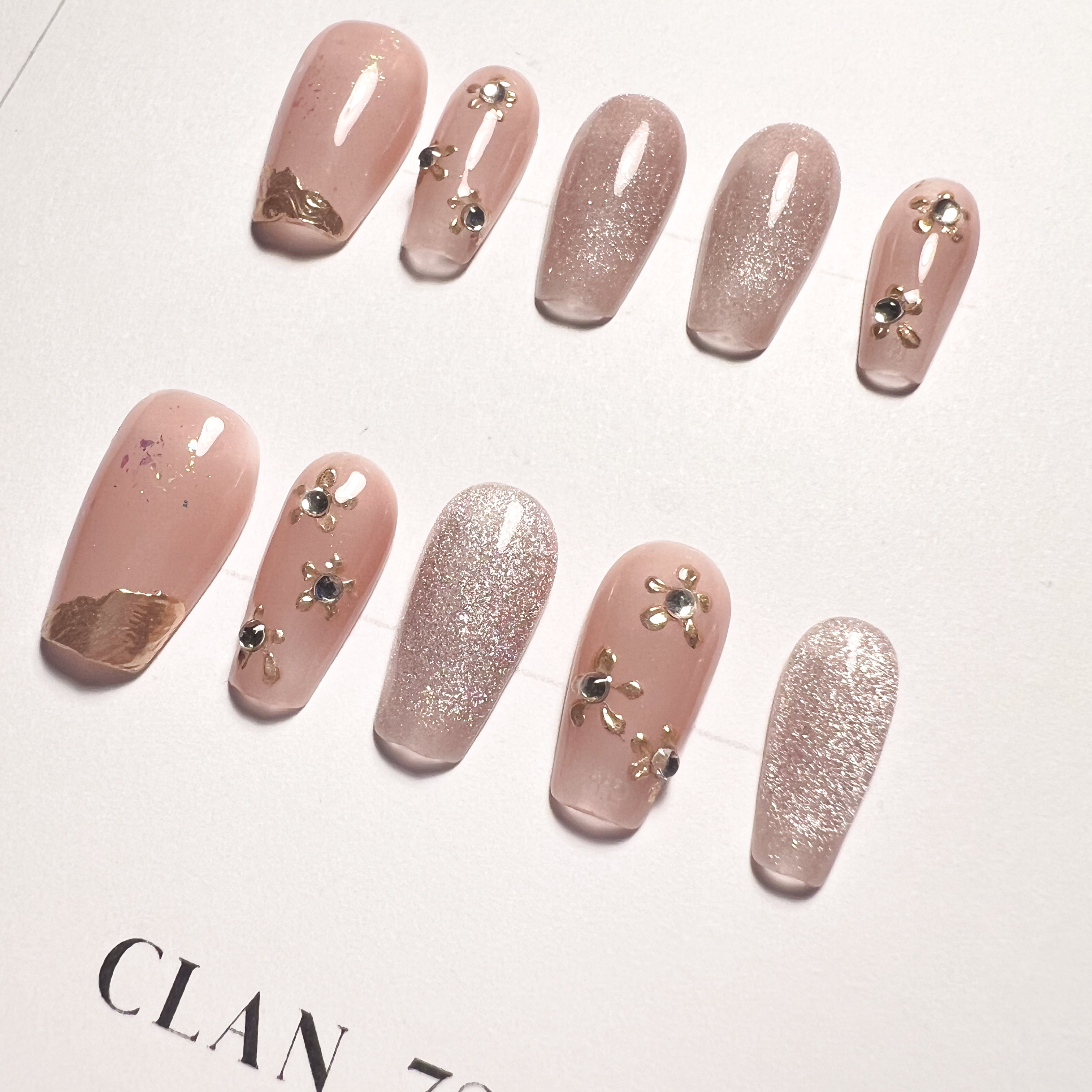 Liquid Gold Florals