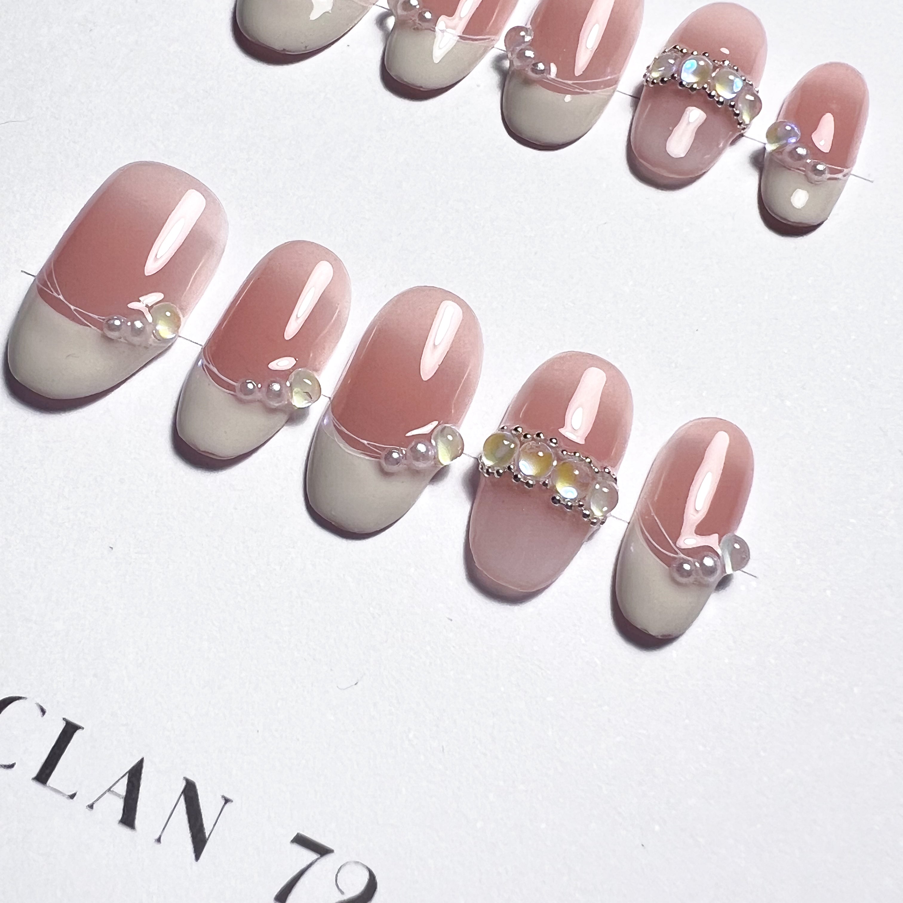 Mirror Gem French (Oval)