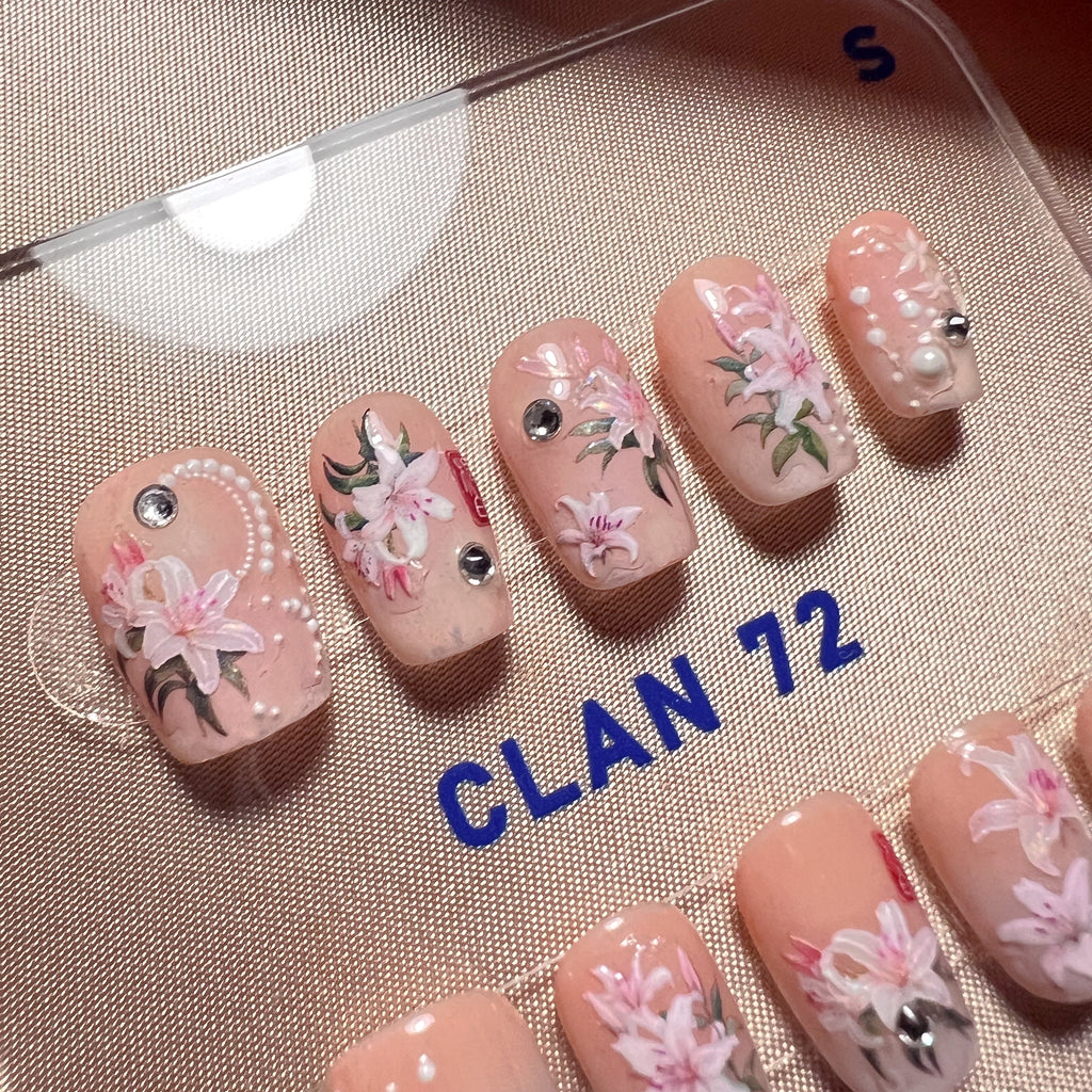 Peachy Lilies