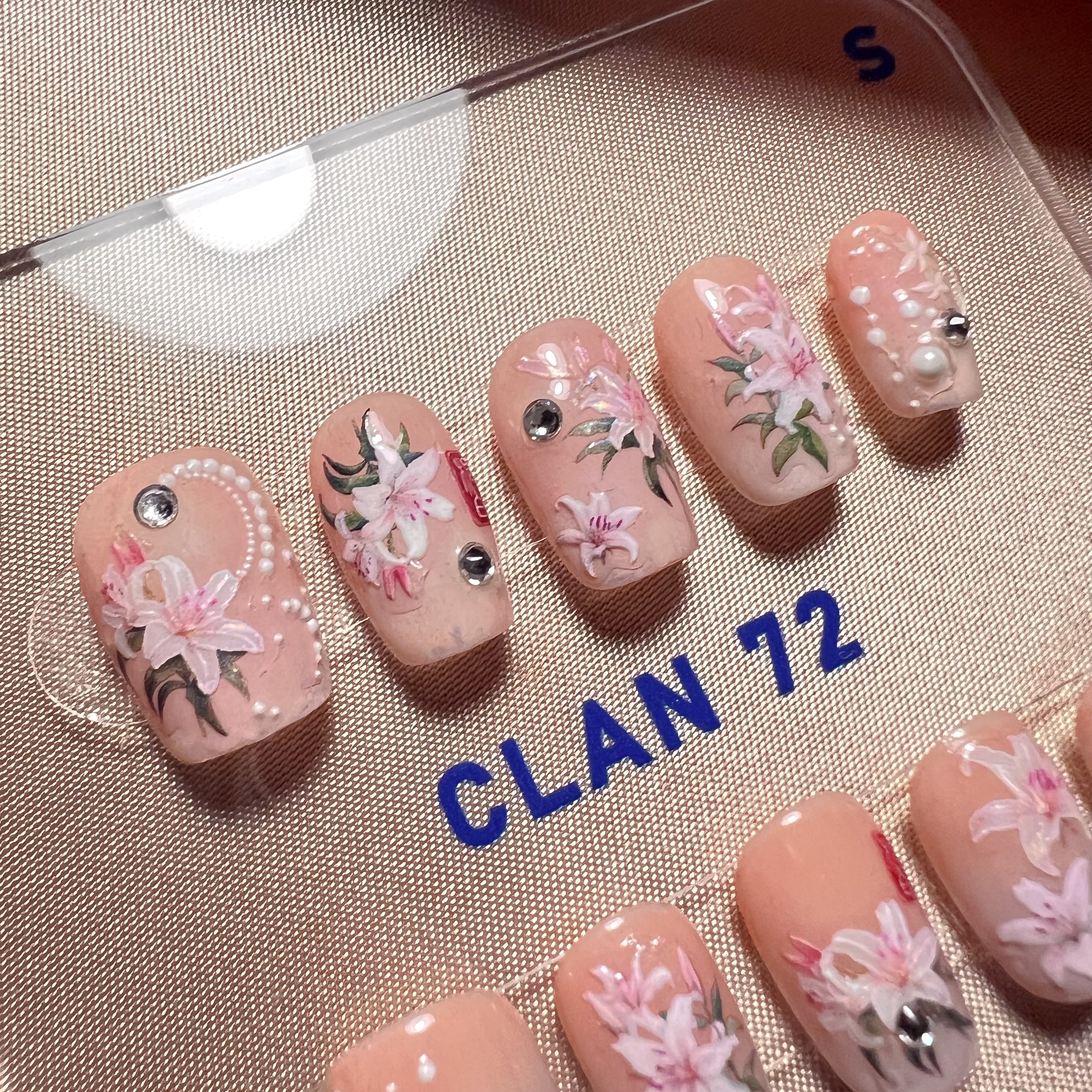 Peachy Lilies