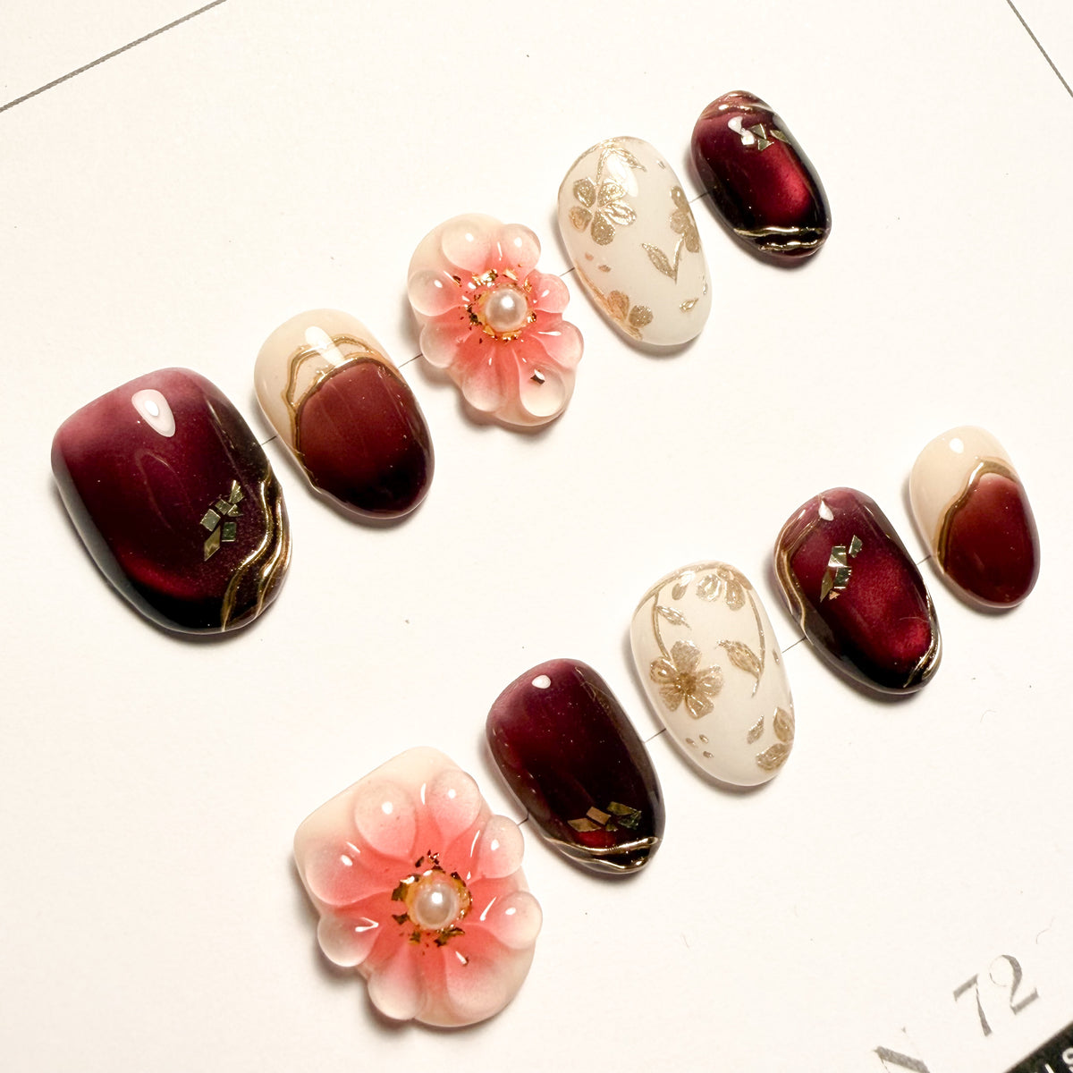 Plum Brocade