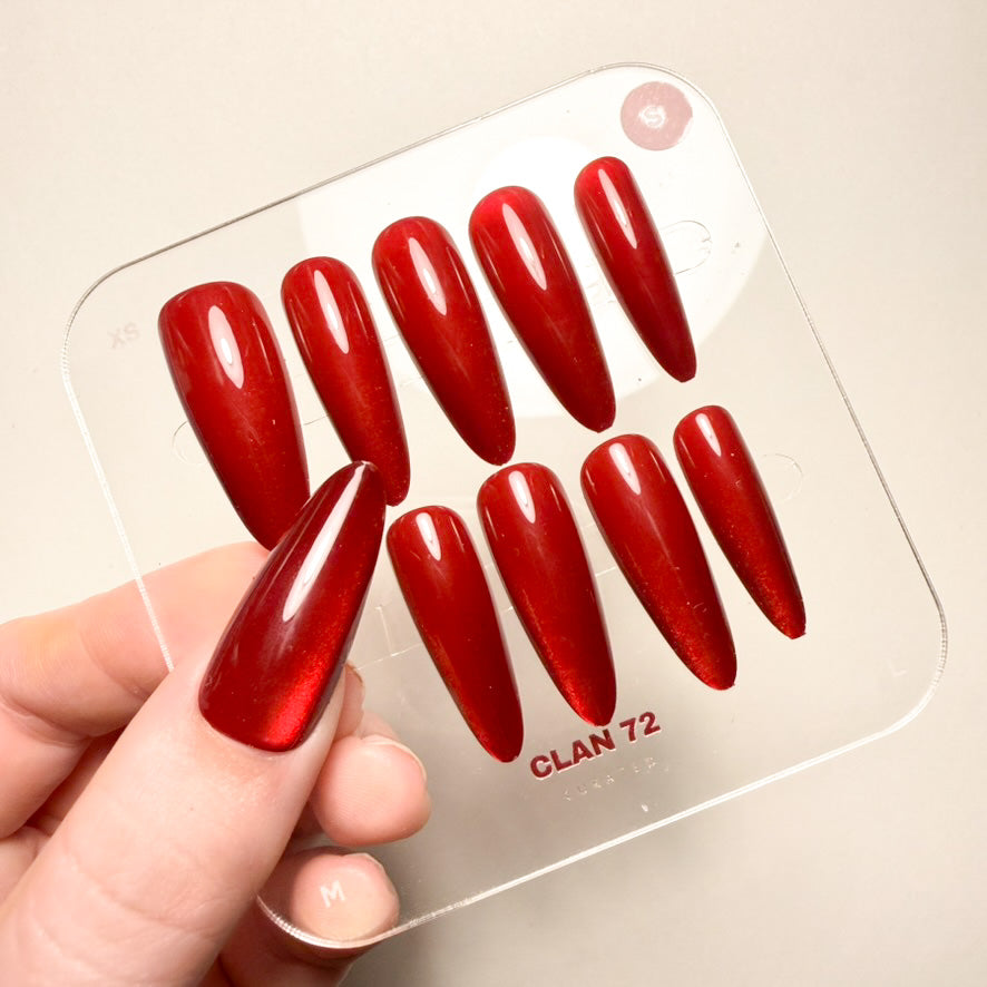 Ruby Silk (Long Almond)