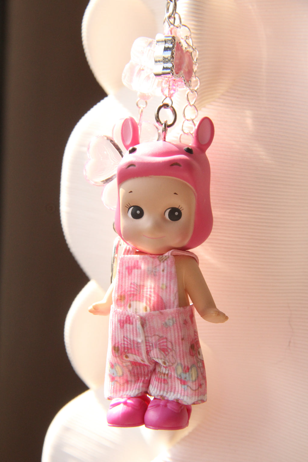 Valentines Exclusive: Sonny Angel Pink Hippo Keychain