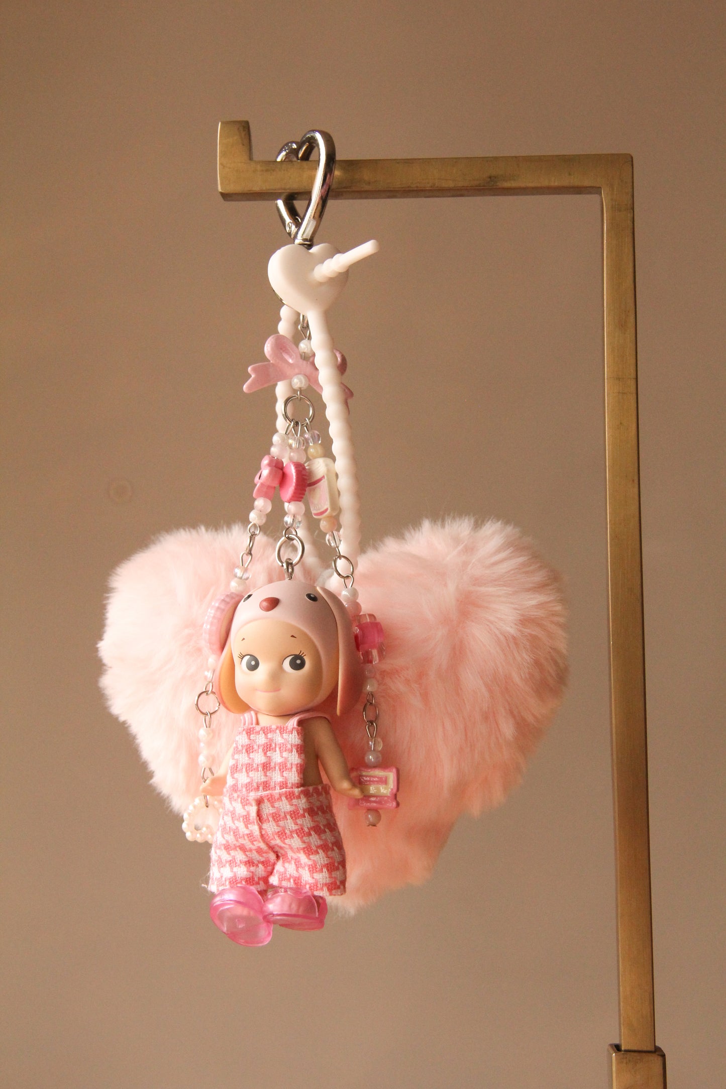 Valentines Exclusive: Sonny Angel Pink Lop Ear Rabbit Keychain