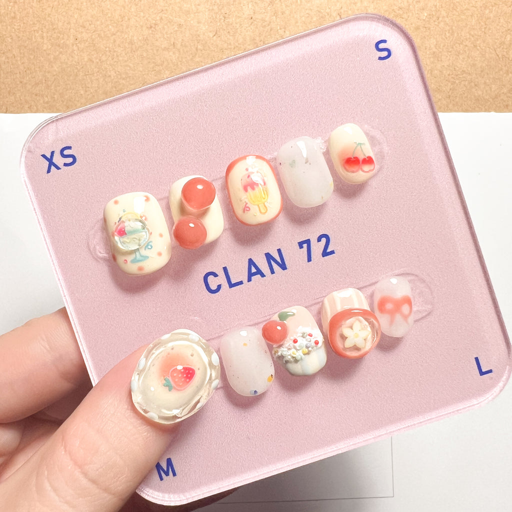 Strawberry sweets