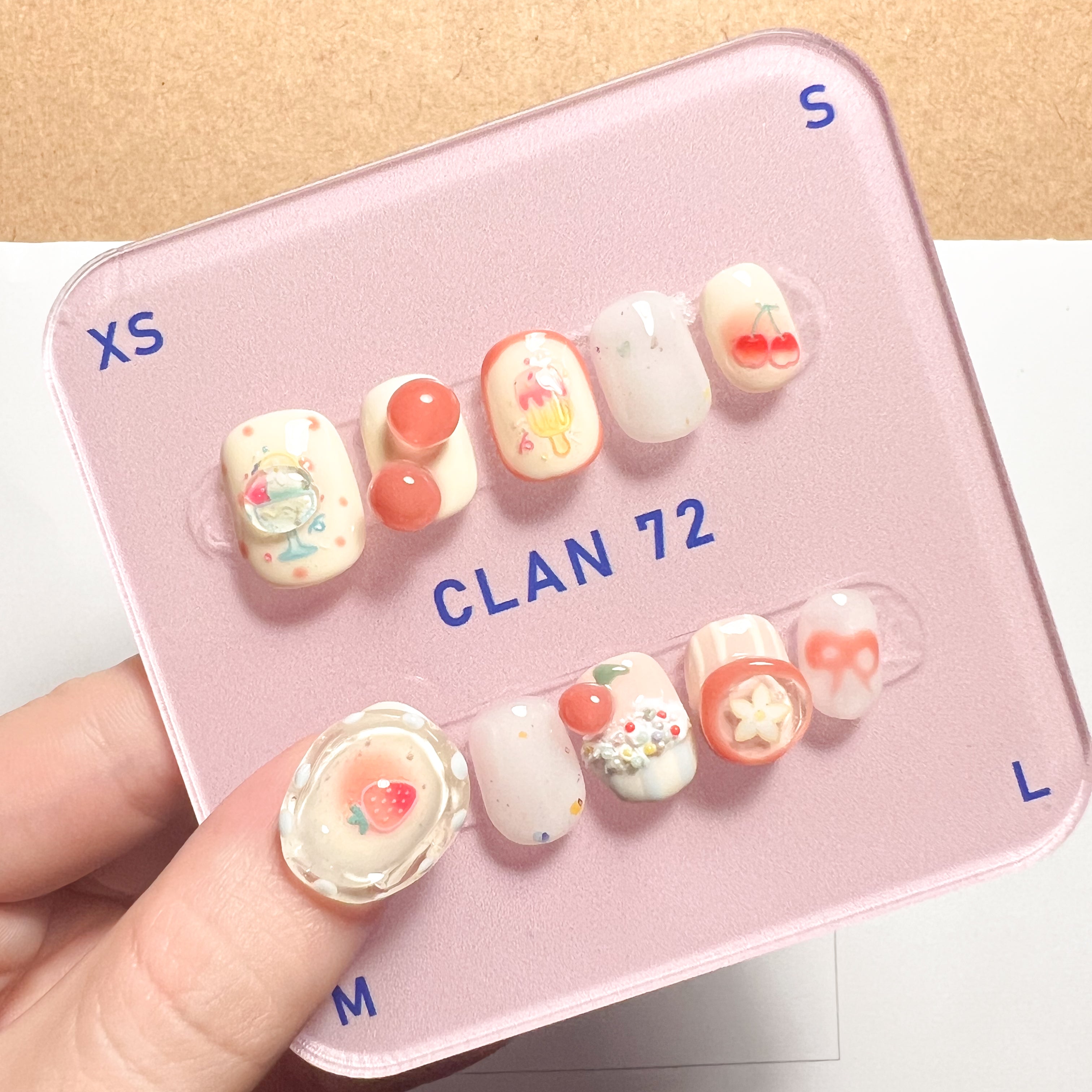 Strawberry sweets